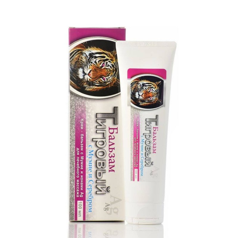 Balsam Tygrysi ze Srebrem i Mumio, 100 ml