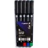 Foliopis 0,4mm FS-4/AABCD komplet 5 sztuk 4 kolory w etui 436-528EKO RYSTOR