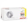 Etykiety cenowe w rolce do metkownicy jednorzędowej 22x12 mm, (6 sztuk) białe faliste, trwały klej METO M30014352