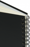 Szkicownik Sketchbook A5 50k 100g czarny 400152644 OXFORD