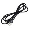 Kabel USB -> Lightning 2m 2,4A pleciony czarny EVERACTIVE (CBB-2IB)