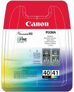 Canon Tusz PG-40+CL41 Twin Pack Black - 16 ml, 355s, Color - 12 ml, 308s