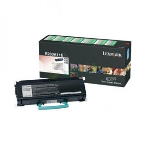 Lexmark Toner E260A11E Black 3,5K E260, E360, E460, E462