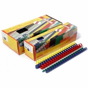 Grzbiety do bindowania 38mm czarne (50szt.) 405382 ARGO