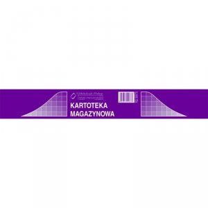 344-3 Kartoteka magazynowa MICHALCZYK&PROKOP A5 50 kartek