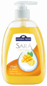 Mydło w płynie SARA 500ml GENERAL FRESH Mango i cytryna