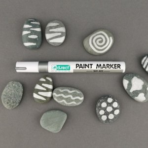 Marker D.RECT SP-101 olejowy srebrny 206009