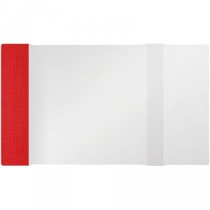 Okładki regulowane na książki i zeszyty A5 bezbarwne 25 sztuk 21,2x29,3-32cm OZB-44 BIURFOL