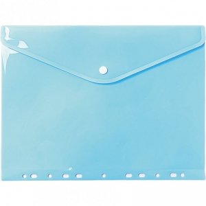 Teczka koperta A4 PP zawieszana pastel niebieski TKZP-A4-02 BIURFOL