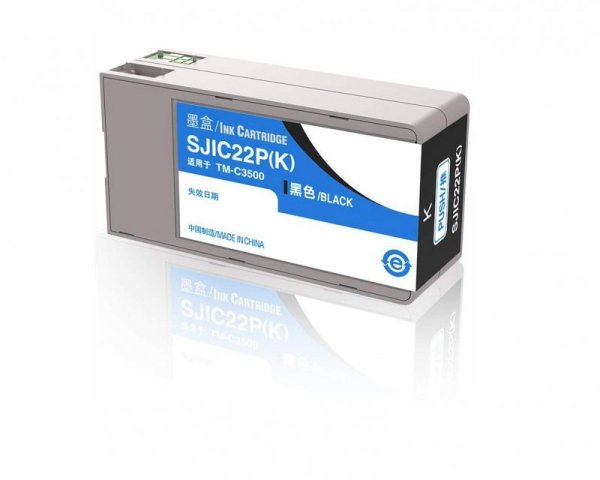 Epson Tusz SJIC22PK C33S020601 Black 33ml