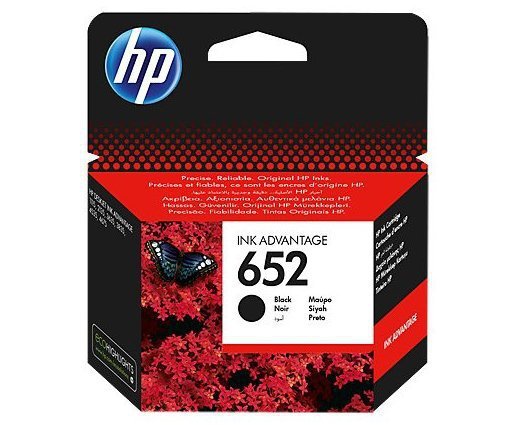 HP Tusz nr 652 F6V25AE black 360str