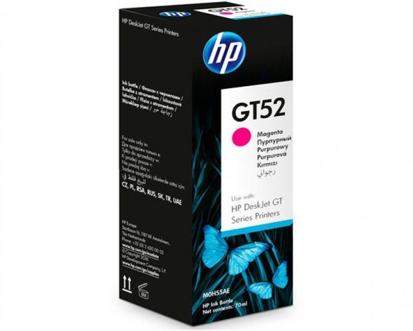HP Tusz nr GT52 M0H55AE Magenta 8000str butelka 70 ml