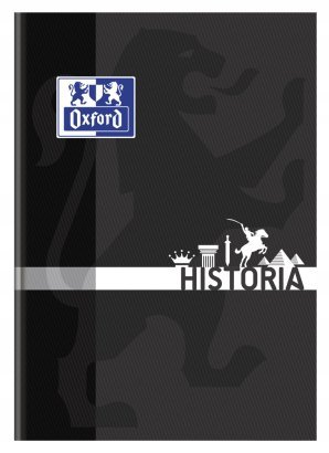 Zeszyt szkolny A5 przedmiotowy 80 kartek w kratkę HISTORIA 400128283 OXFORD