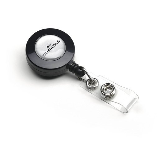 Mechanizm ściągający z klipsem (10 sztuk) antracyt 815258 DURABLE