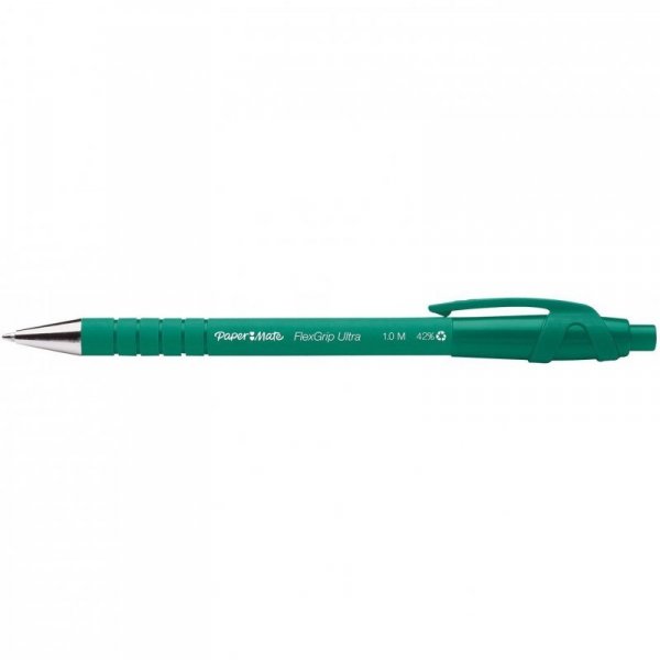 Długopis automatyczny FLEXGRIP ULTRA RT zielony PAPER MATE S0190453