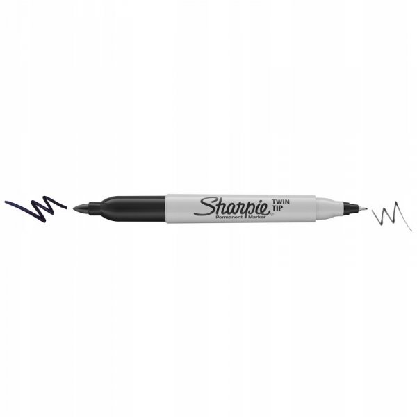 Marker SHARPIE Twin Tip 52011 czarny S0811100