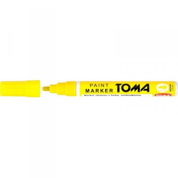 Marker olejowy grubość 2.5mm żółty neon TO-440 TOMA