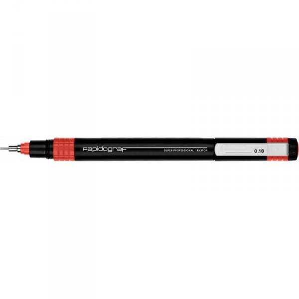 Pisak kreślarski 0,18 Super Professional RAPIDOGRAF 111-018 RYSTOR