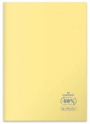 Zeszyt szkolny A5 60 kartek w linie 70g ECO PP Pastel Colors 9552514 HERLITZ