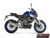 Sportowy wydech AKRAPOVIC Yamaha MT-125 2021 - 2023 