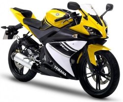 2008 Yamaha YZF-R125 COMPETITION YELLOW