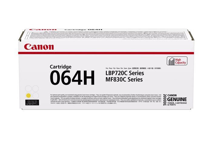 Oryginalny Toner Yellow Canon LBP722, MF832 (CRG064H, CRG-064H, 4932C001)