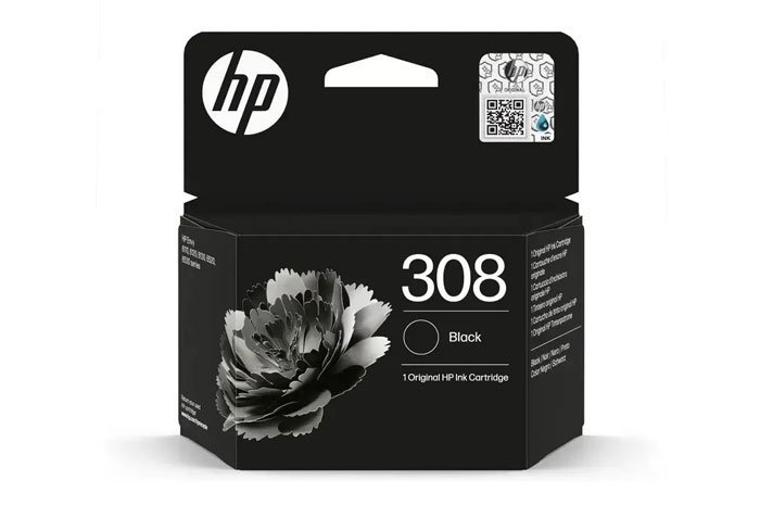 Oryginalny Tusz Black HP 308 (7FP21UE CE1)