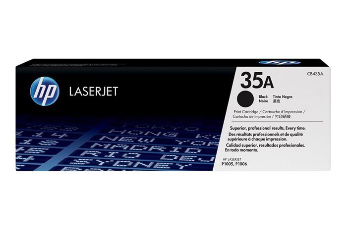 Oryginalny Toner Czarny HP LaserJet P1005, P1006 (35A CB435A)
