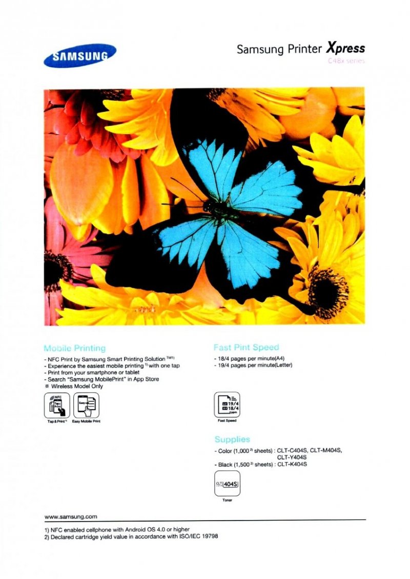 Urządzenie wielofunkcyjne SAMSUNG SL-C480W/SEE