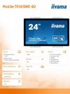 IIYAMA Monitor 24 TF2415MC-B2 pojemnościowy 10PKT, pianka, HDMI, DP