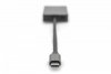 Digitus Czytnik kart USB-C, 2-portowy UHS-II SD4.0 TF4.0 High Speed, aluminiowy, Szary
