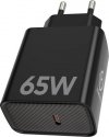Rebeltec Zasilacz PD65W USB-C uniwersalny do notebooków, smartfonów, tabletów, power banków oraz innych urządzeń z gniazdem zasi