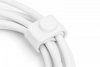 Digitus Kabel połączeniowy silikonowy USB-C - Lightning, USB 2.0 60W, certyfikat MFI, 1m Biały
