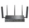 TP-LINK Brama sieciowa gigabitowa Omada 4G+ Cat6 AX3000 VPN with 4-Port PoE+PORT: 1× Gigabit SFP WAN/LAN Port, 1× Gigabit RJ45 W