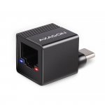 AXAGON ADE-MINIC Karta sieciowa Gigabit Ethernet adapter, USB-A 3.2 Gen 1, instalacja automatyczna MINI