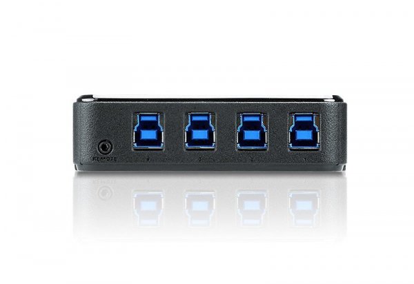 ATEN Urządzenie 4-portowe USB 3.2 Gen1 do współdzielenia urządzeń peryferyjnych
