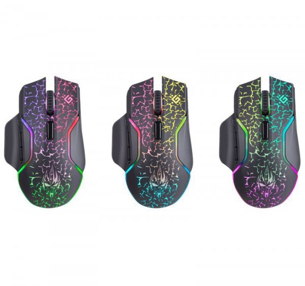Defender Mysz gamingowa bezprzewodowa OneShot GM-067 3200 DPI 7P