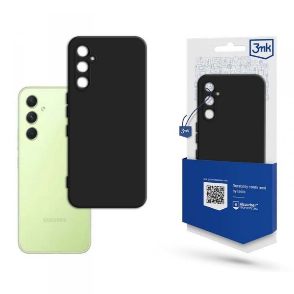3MK Etui Matt Case Samsung A34 5G A346 Czarne
