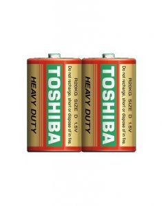 Zestaw baterii cynkowo-węglowe Toshiba R20KG R20KG SP-2(A)