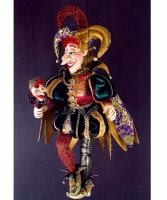 Marionetka wenecka - Joker (75 cm) Marionetka wenecka - Joker (75 cm)