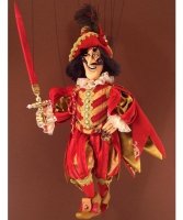 Marionetka wenecka - Capitano Spavento (72 cm) Marionetka wenecka - Capitano Spavento (72 cm)