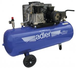 ADLER sprężarka dwucylindrowa 10bar 150L AD 360-150-3T