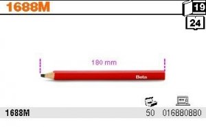 Beta 1688M Ołówek stolarski 180mm