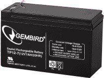Gembird Akumulator uniwersalny 12V/7Ah