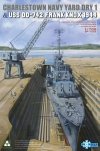 Takom Snowman SP-7058 Charlestown Navy Yard Dry Dock 1 &  USS DD-742 Frank Knox 1944