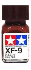Tamiya 80309 XF-9 Hull Red  10 ml