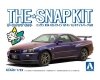 Aoshima 06252 1/32 SNAP KIT#11-C Nissan R34 Skyline GT-R (Midnight Purple III)