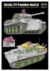 RFM-5112 Panther Ausf. G w/ Night Sights, Air Defense Armor, Steel Wheels, Workable Tracks 1/35