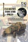 AFV Club AC35002 Clarance Indicator Poles - Sd.Kfz 1/35