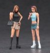 Hasegawa FC02-29102 90's Platform Boots Girls Fig. 1/24